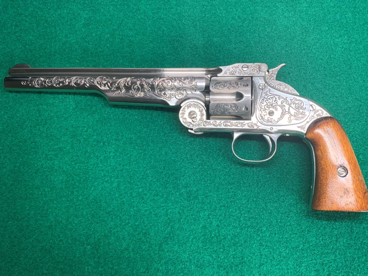 ◆ワイアットアープ 44 リボルバー◆フランクリンミント◆木製グリップ◆ フランクリンミント モデルガン ワイアットアープ .44 REVOLVER 木製