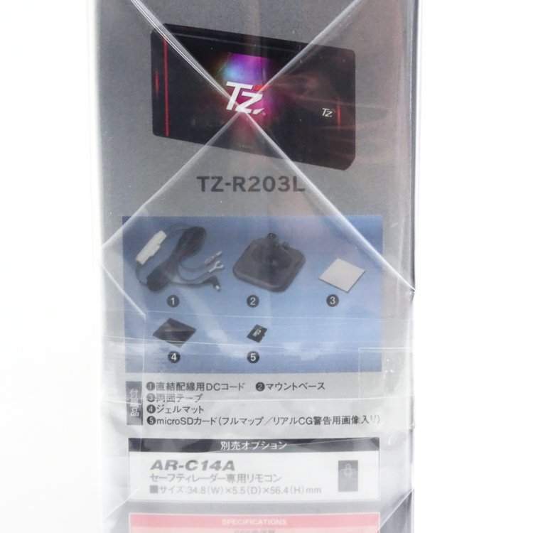 1円/未開封】セルスター CELLSTAR TZセーフティレーダー TZ-R203L