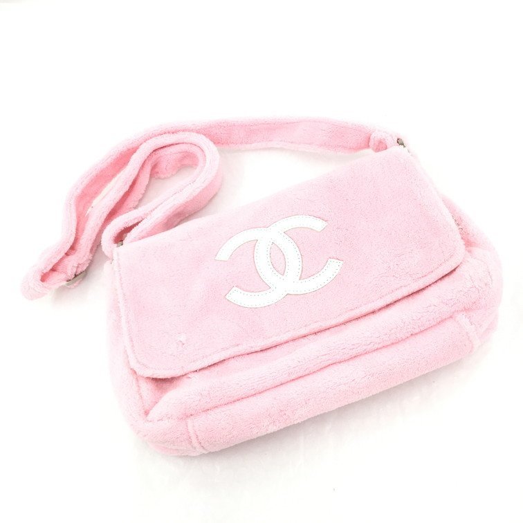 パンチホールカメラ 【BEAK4022】CHANEL シャネル ノベルティ パイル地