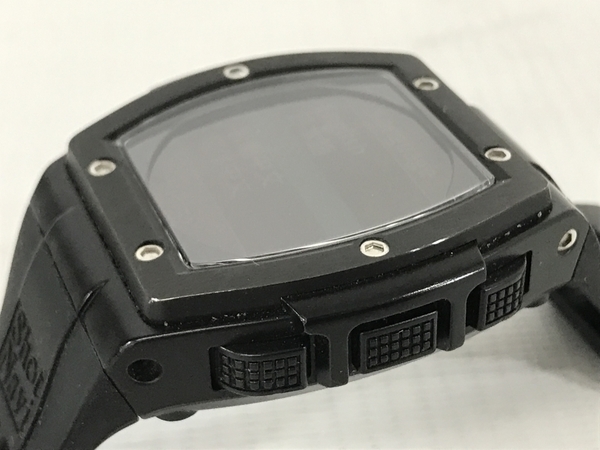 ShotNavi CREST ゴルフナビ ウォッチ 時計 ブラック ショットナビ 中古