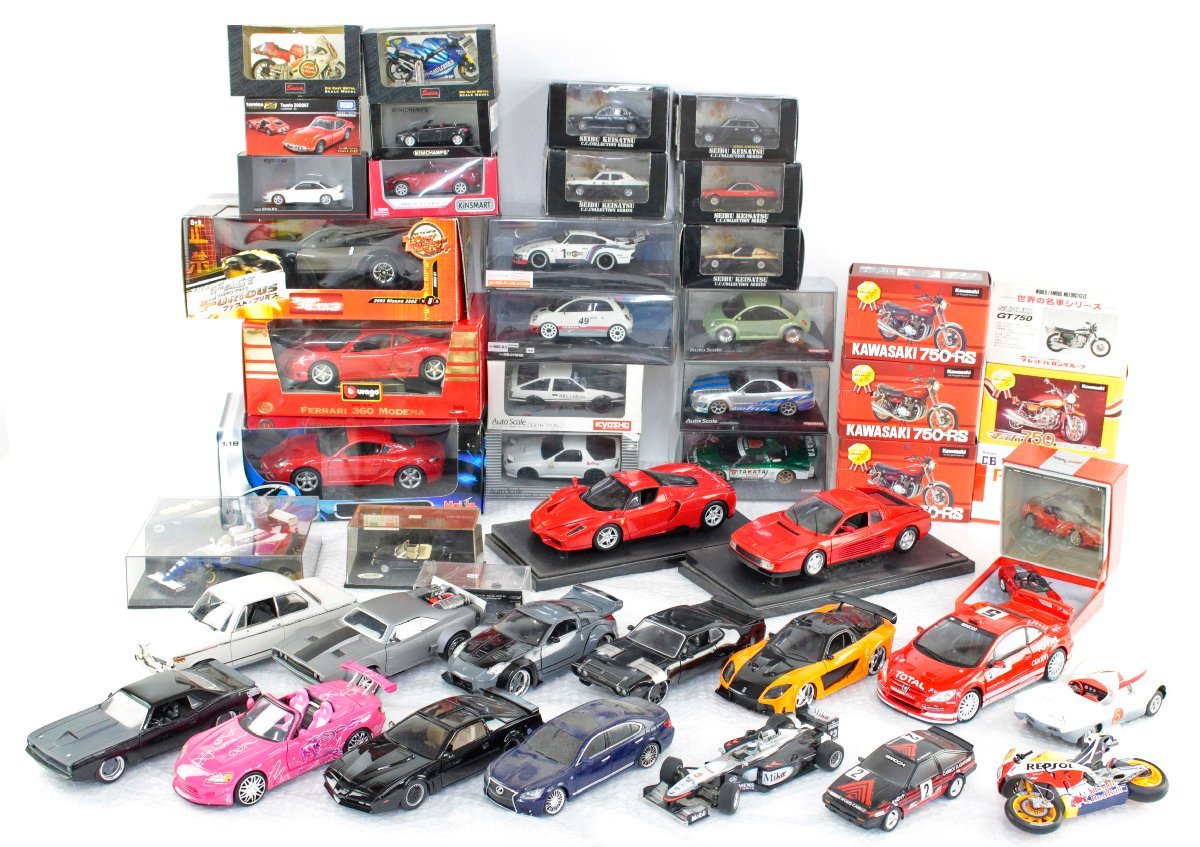 まとめ売りミニカー 7台 京商 エブロ ミニチャンプス イクソ