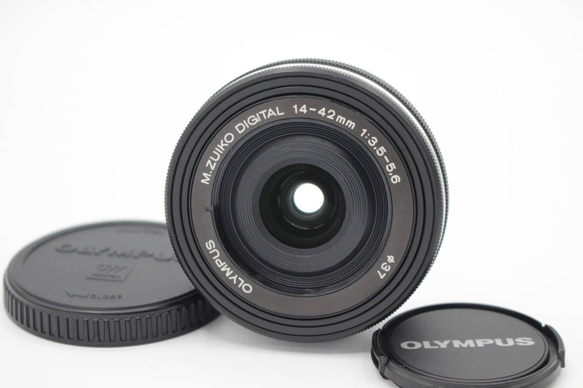 極美品◇OLYMPUS オリンパス M.ZUIKO DIGITAL 14-42mm F3.5-5.6 EZ ED 