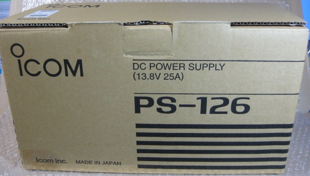 【動作品 美品】 ICOM PS-126 DC POWER SUPPLY 外部電源 アイコム 1