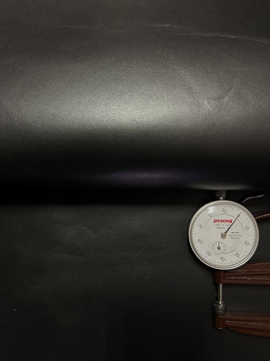 ◯568◇牛 スムース ブラック 約240dm 約1.2mm前後☆格安