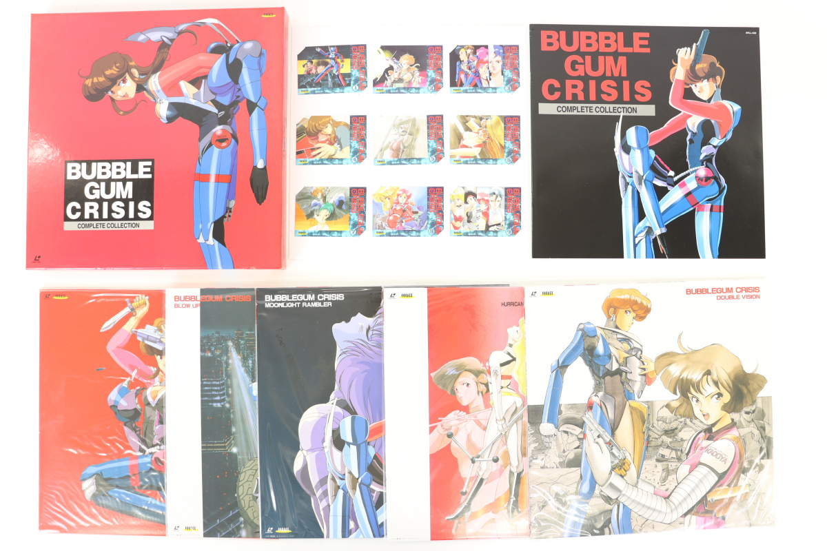 BUBBLEGUM CRISIS レーザーディスク LD コンプリートコレクション 高