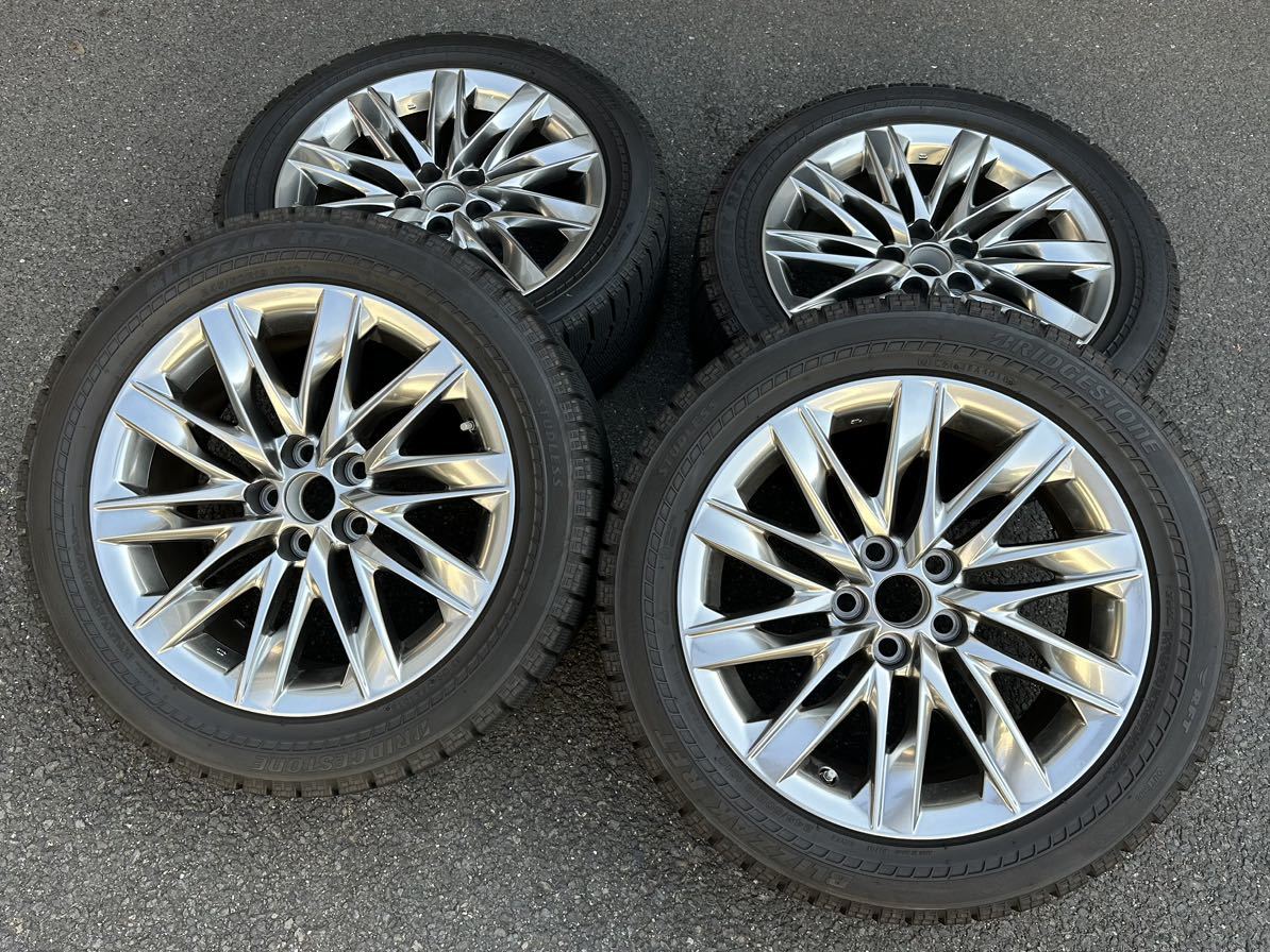 LEXUS LS500 LS500h 純正 245/50R19 アルミホイール スタッドレス 