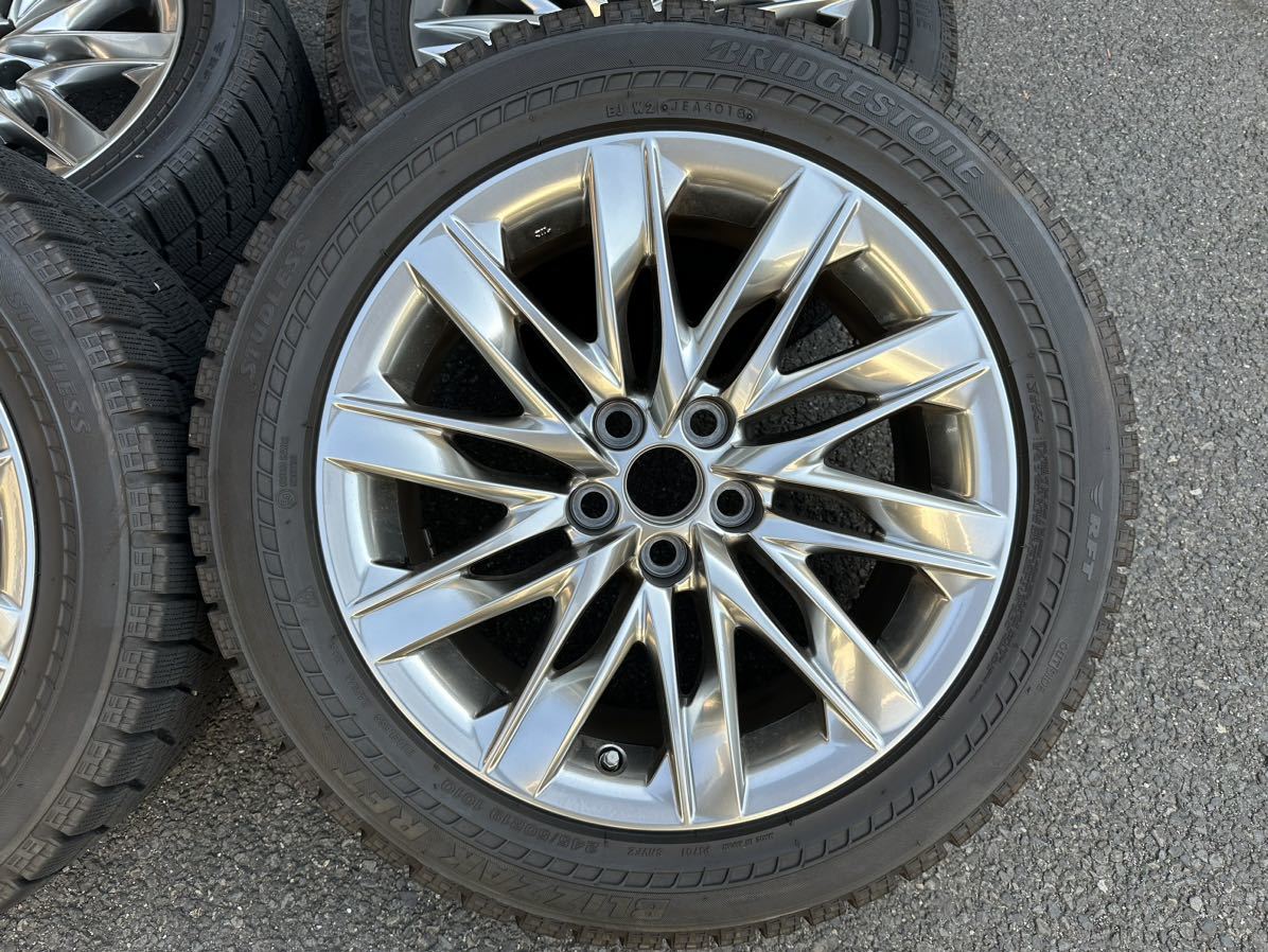 LEXUS LS500 LS500h 純正 245/50R19 アルミホイール スタッドレス 