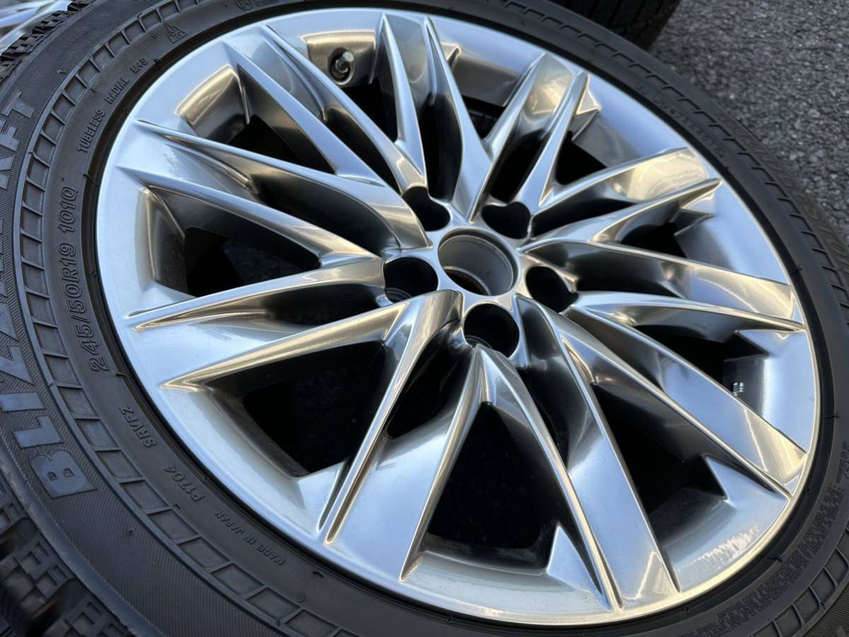 LEXUS LS500 LS500h 純正 245/50R19 アルミホイール スタッドレス 