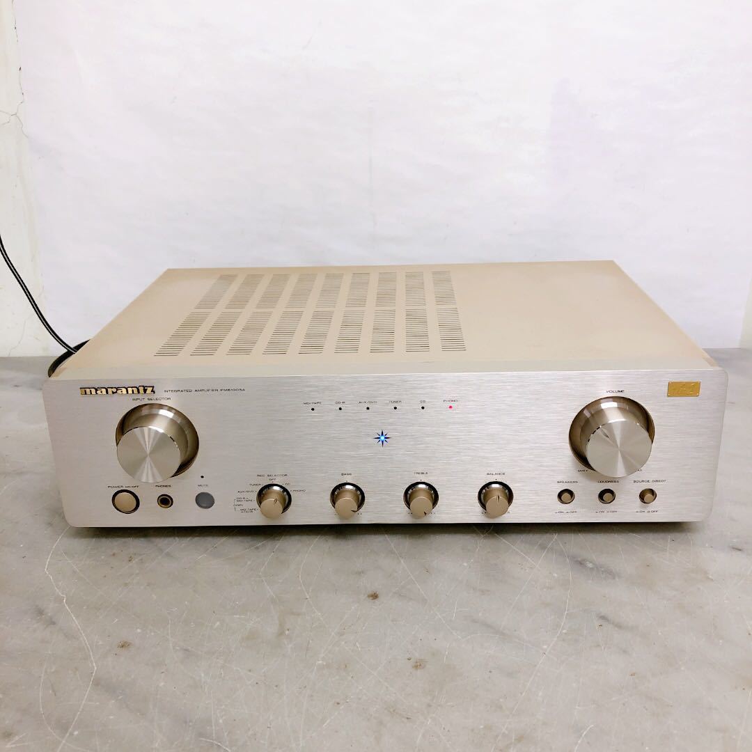 marantz マランツ プリメインアンプ 2005年製 オーディオ機器 PM6100 SA 通電確認済み