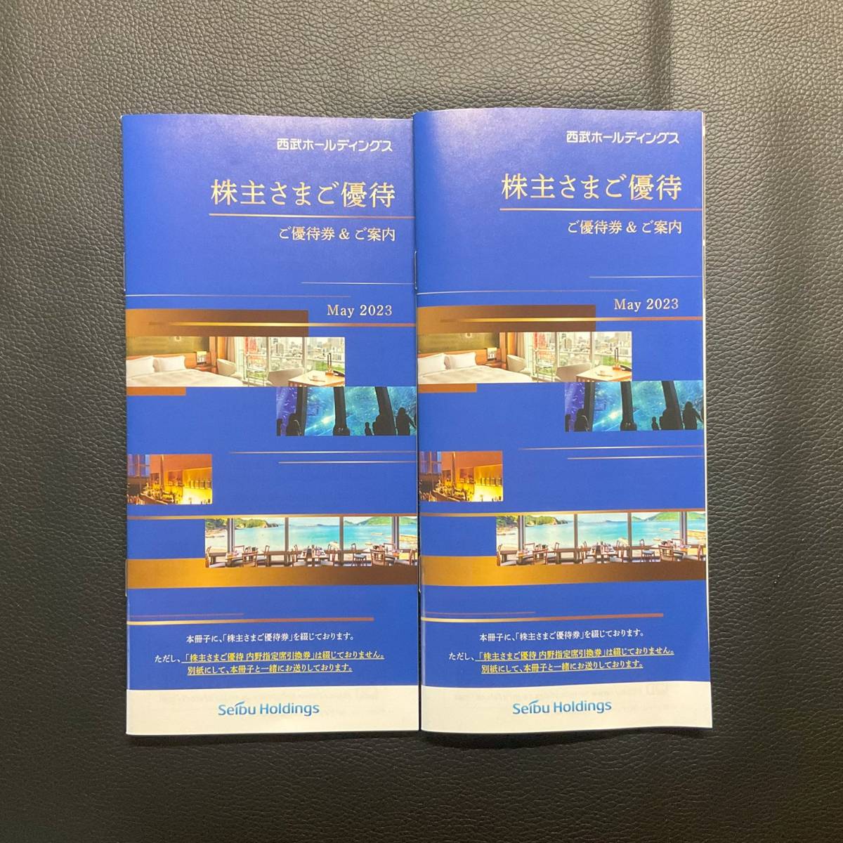 西武ホールディングス 株主優待 冊子 1，000株 西武