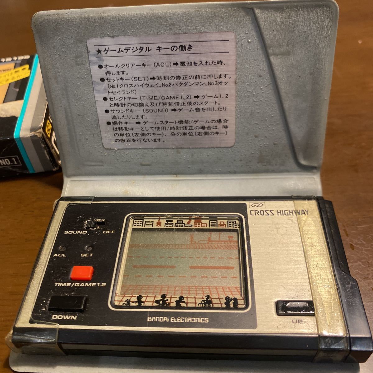 クロスハイウェイ CROSS HIGHWAY バンダイ ゲームウォッチ 希少 BANDAI