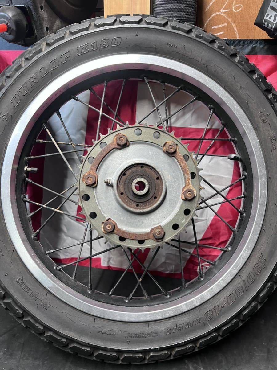 SR400 SR400⁄500 ⁄ 流用 XJ550 SR500フロントホイール ☆23020206