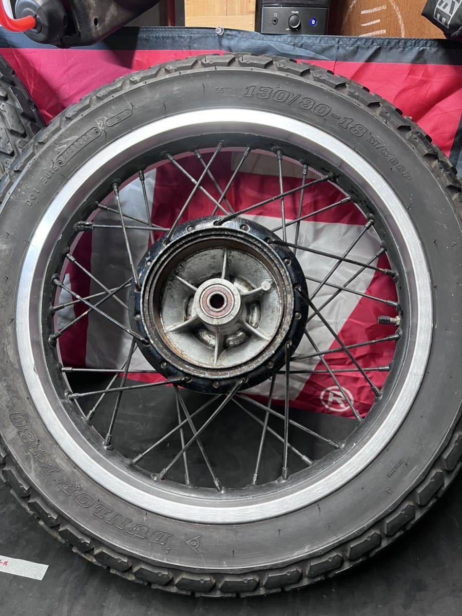 SR400 SR400⁄500 ⁄ 流用 XJ550 SR500フロントホイール ☆23020206