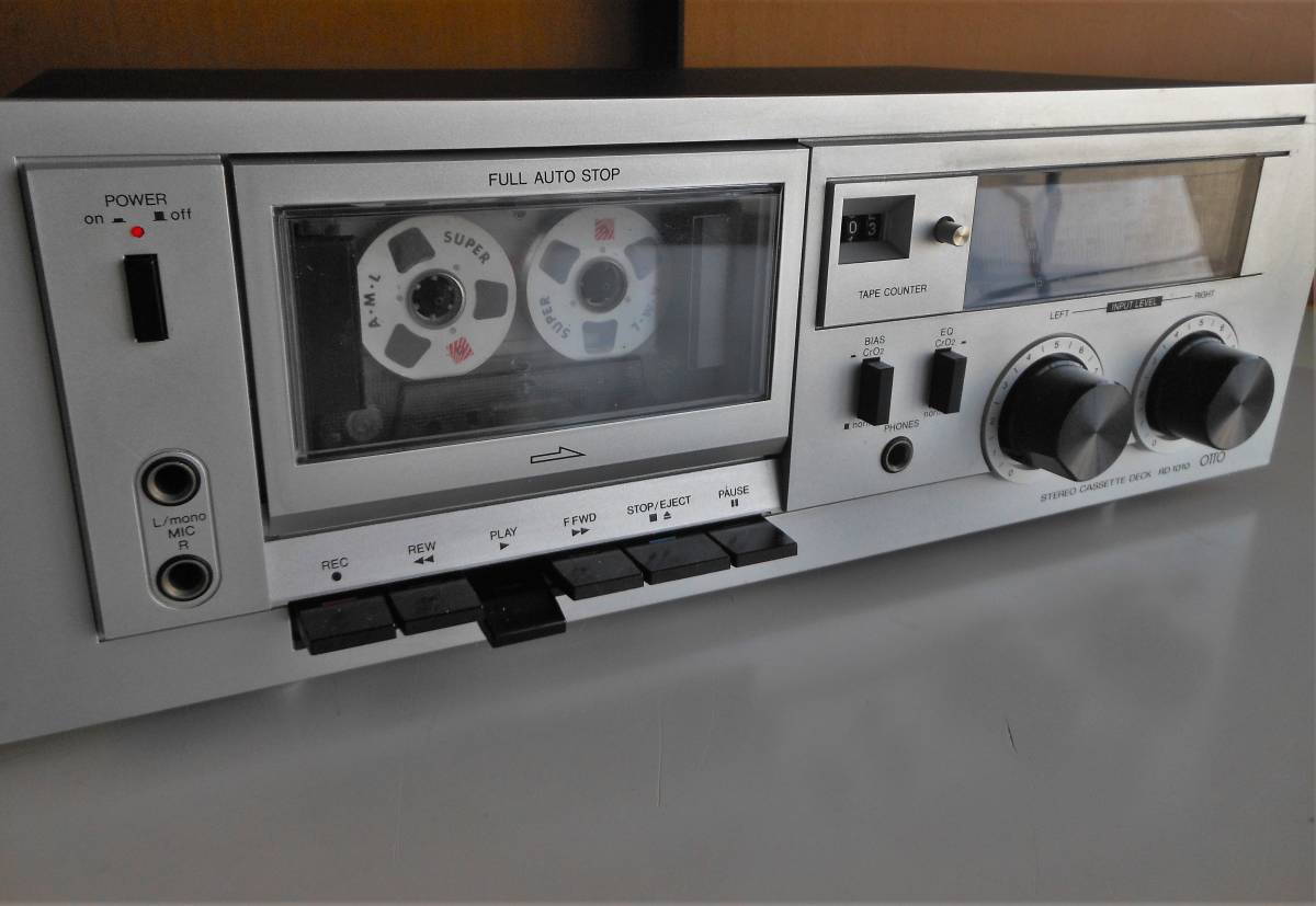 [N0211C]  SANYO RD-4450 OTTO ステレオカセットテープデッキ 動作品 OTTO(SANYO) RD-XM1 ステレオマイクロカセットデッキ - YouTube