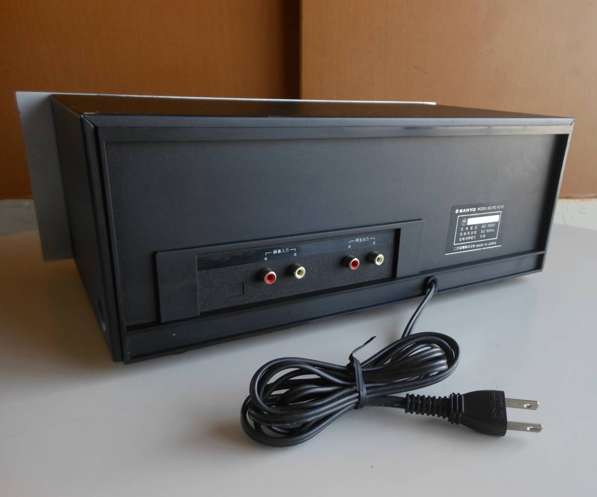 70s 動作正常 SANYO/OTTO ステレオ・カセットデッキ RD1010 整備品 美