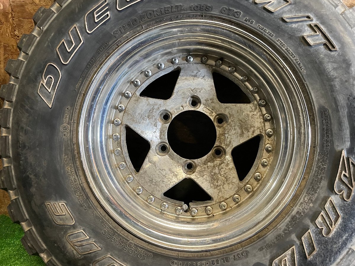 中古タイヤ ホイール付き 31×10.50R15 LT 6P.R.109N | APPS 