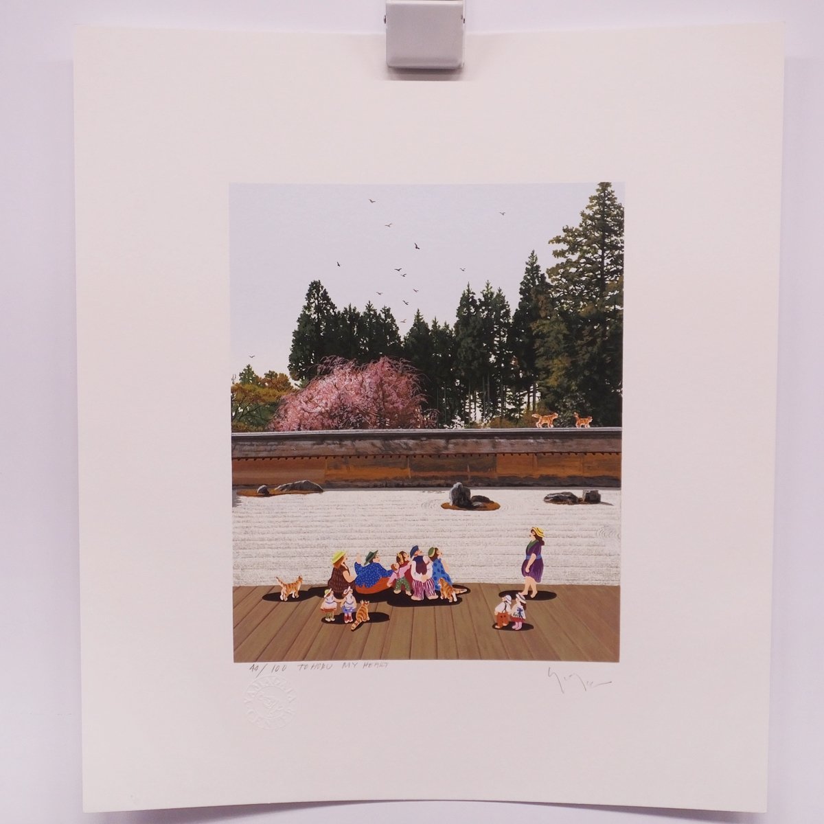 絵画 シルクスクリーン版画 シ―ト（村上隆「ドラえもん さぁ！行くぞ  