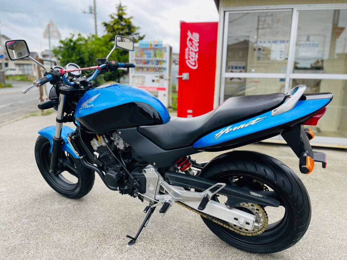 ホンダ ホーネット250 MC31 青／黒 17，155km 中古車体！動画有！茨城