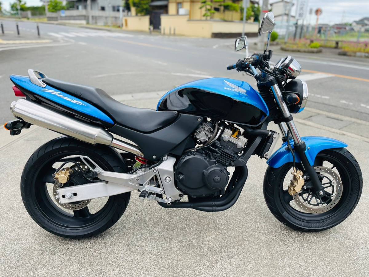 ホンダ ホーネット250 MC31 青／黒 17，155km 中古車体！動画有！茨城