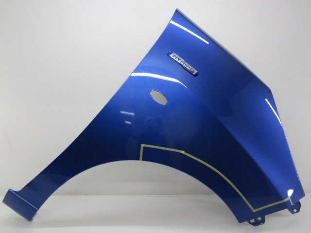 【即決あり】ソリオ MA36S 純正 右 フロント フェンダー 青 (M083566)
