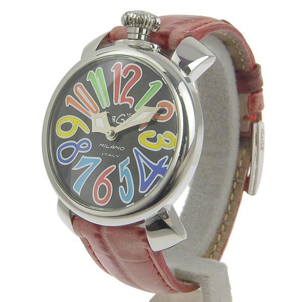 GaGa Milano ＱＺマニュアーレ40 レディース メンズ／ボーイズ GaGa Milano QZマニュアーレ40 レディース メンズ／ボーイズ 1円 gg