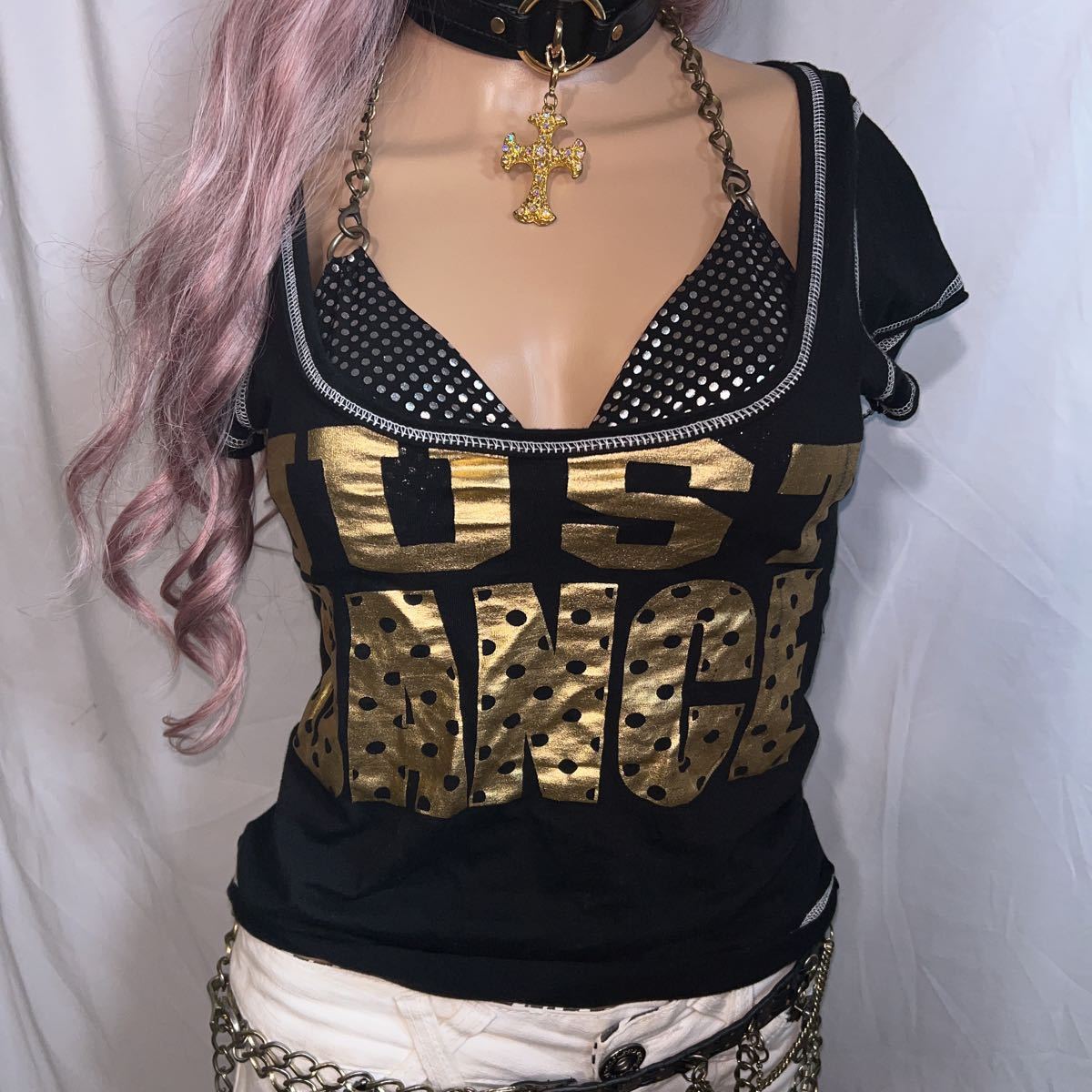 d.i.a. d.i.a 見せブラ 見せブラ⁄ブラック×シルバー(黒) d.i.a. 見せ