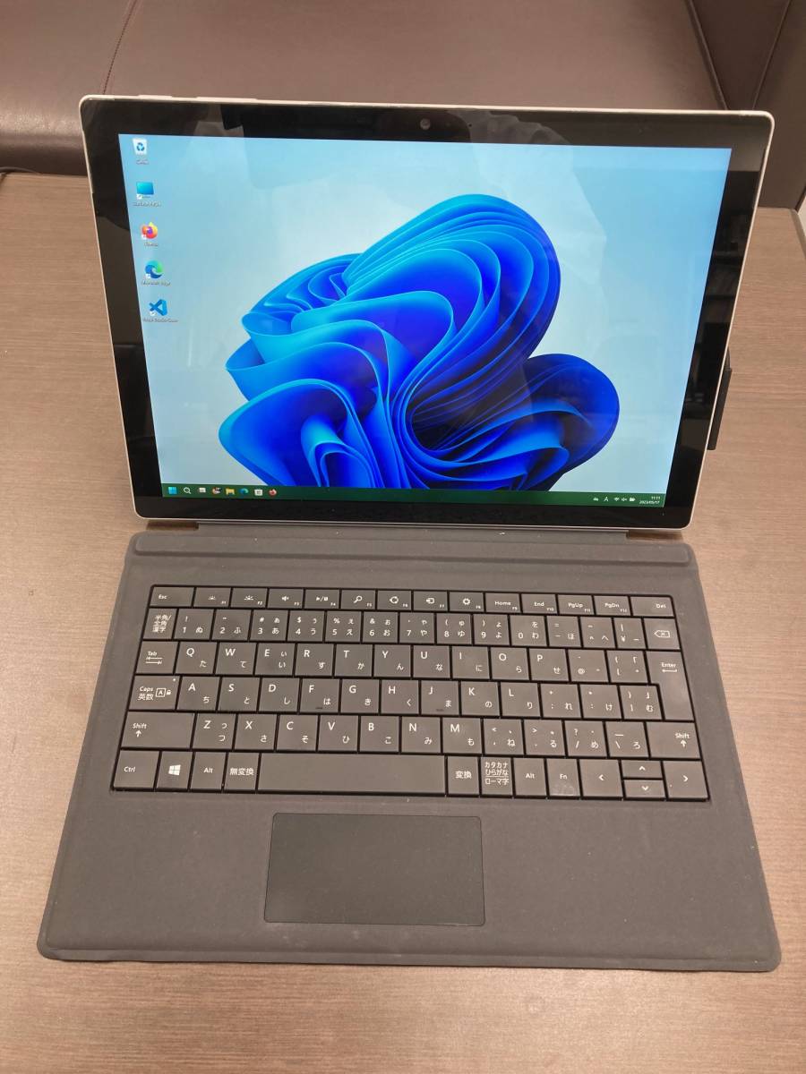 surface PRO 4 液晶交換品 ジャンクで出品 キーボードと電源付き Pro