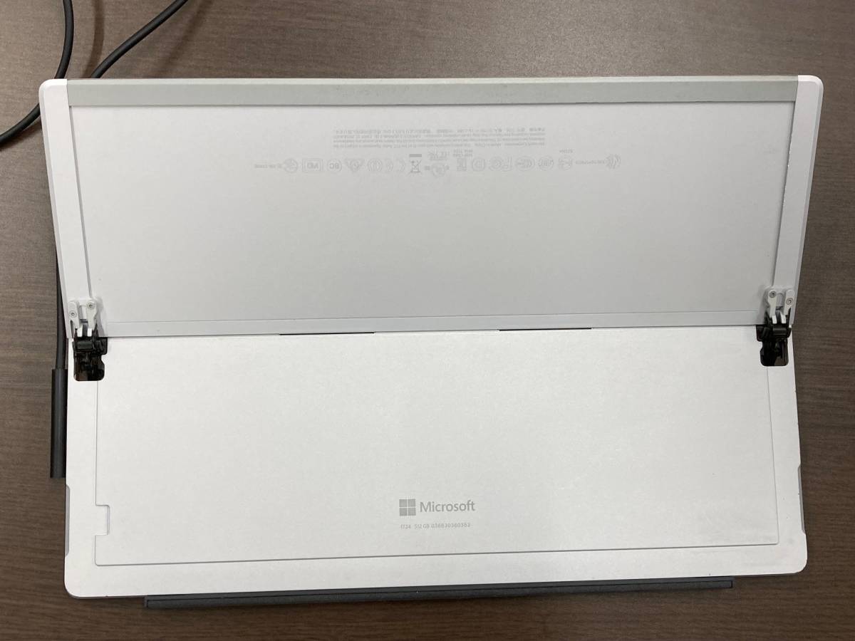 【ジャンク品、分解跡あり】Microsoft Surface Pro4 本体 surface PRO 4 液晶交換品 ジャンクで出品 キーボードと電源付き Pro