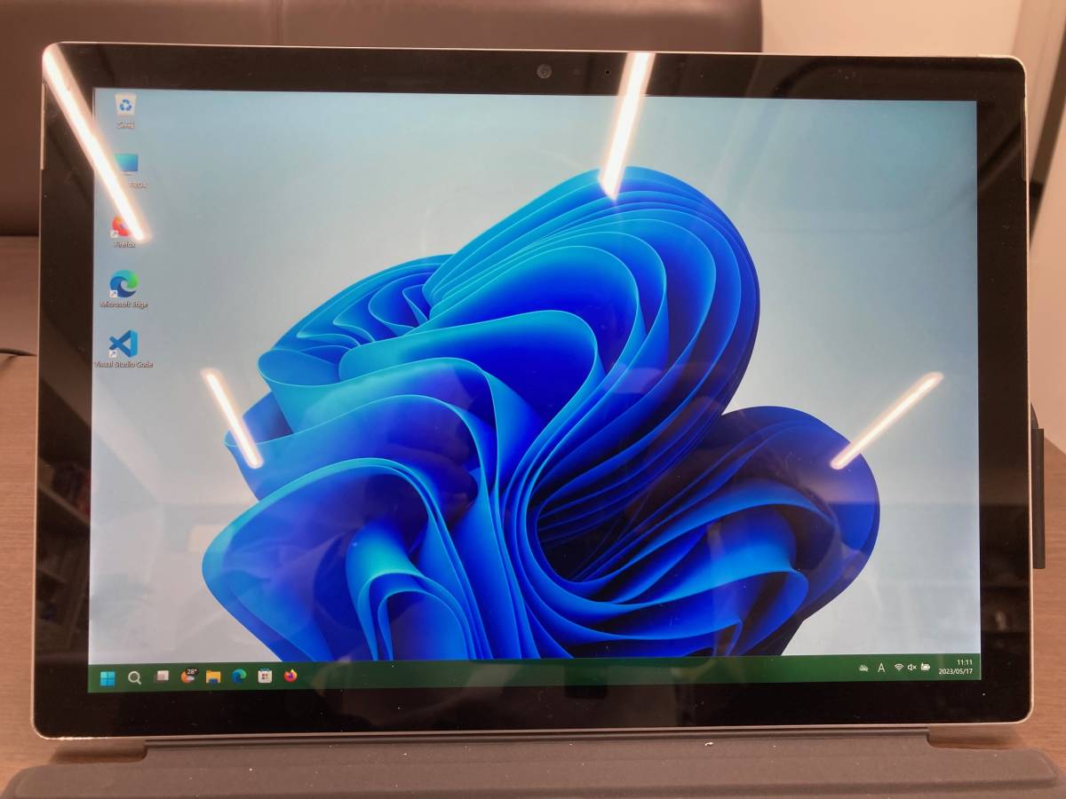 surface PRO 4 液晶交換品 ジャンクで出品 キーボードと電源付き Pro