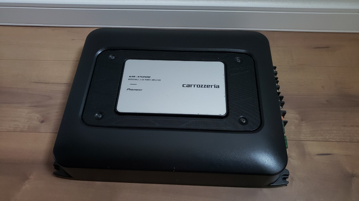 送料無料　carrozzeria　GM-A5200 カロッツェリア　パワーアンプ