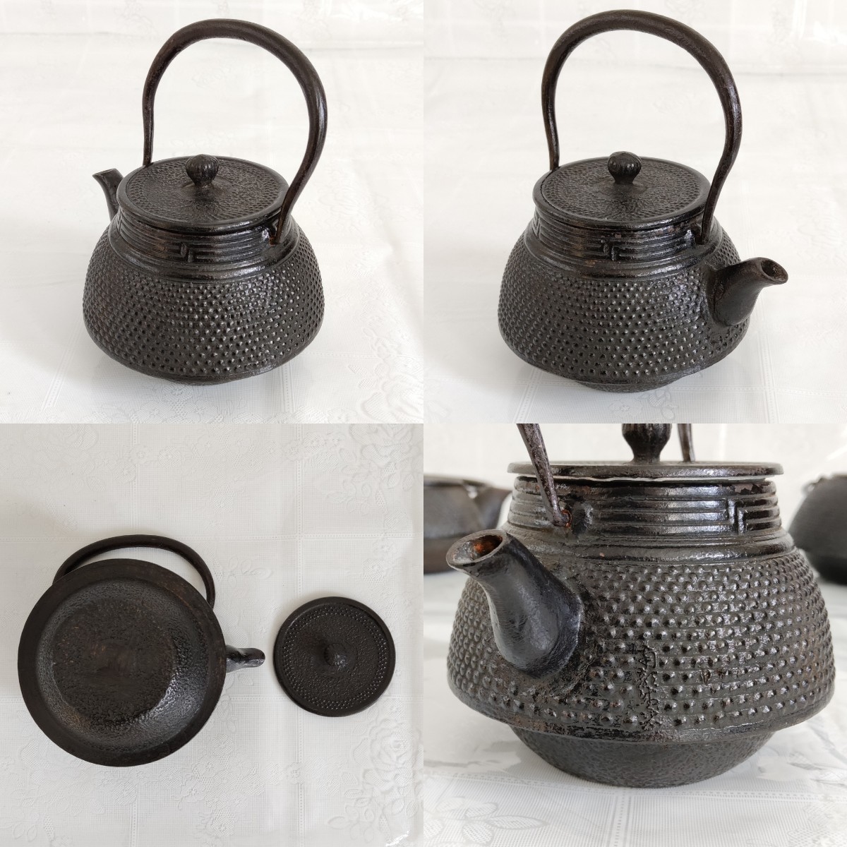 工芸品 QY12-106 鉄瓶 鉄製品 14点まとめ 南部鉄器 銅蓋 茶道具 煎茶