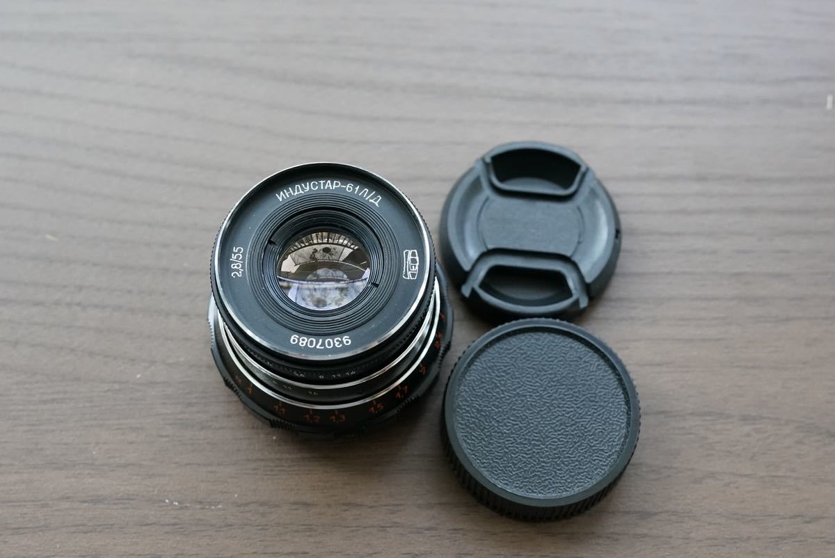 未使用品 Industar-61 L/D 55mm f2.8 M39 L39 ライカLマウント オールドレンズ 単焦点 検) 02