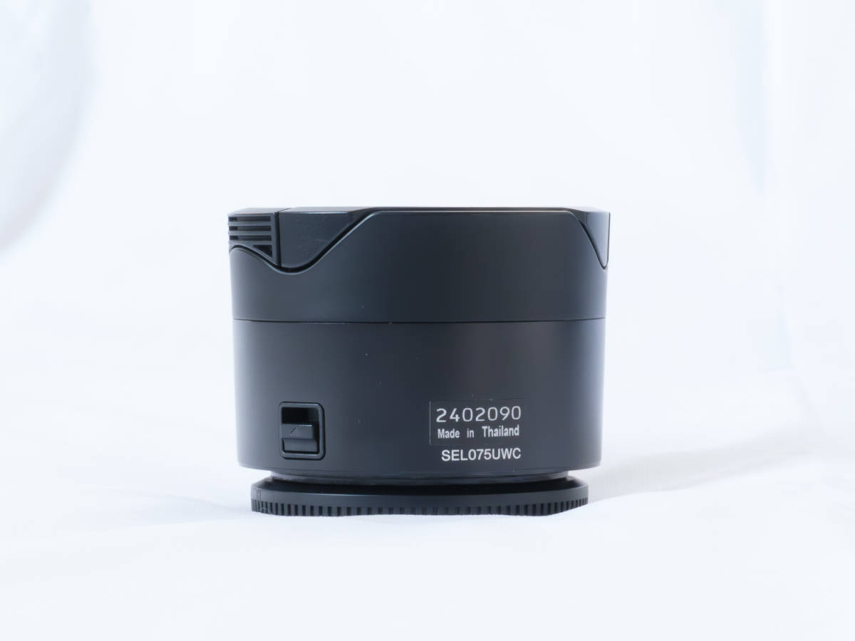 SONY ワイドコンバージョンレンズ SEL075UWC ※RX1用改造済み