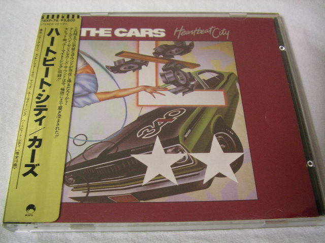 金シール帯西独盤THE CARS カーズハートビート・シティCD 金シール帯西独盤THE CARS カーズハートビート・シティCD