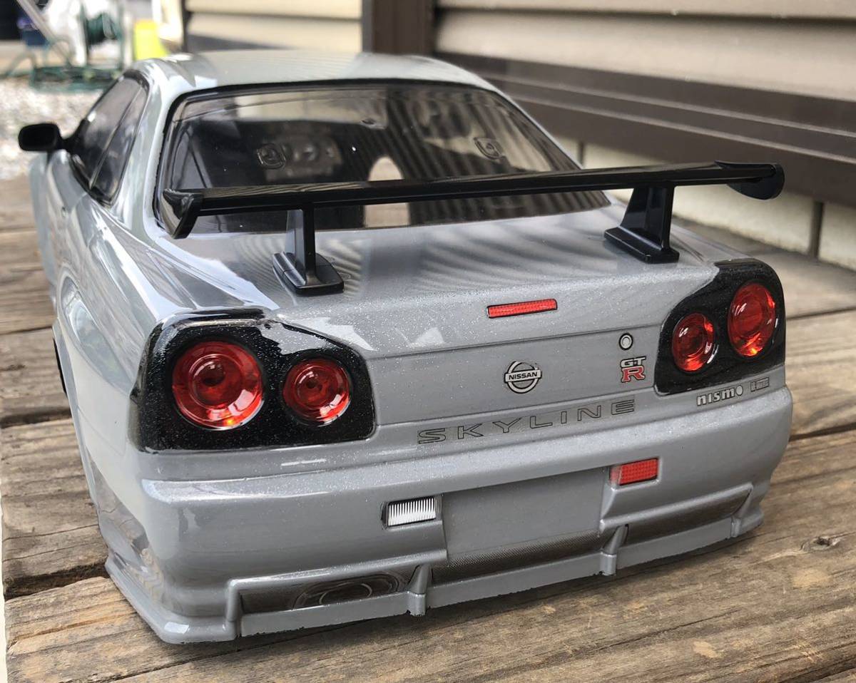 タミヤ R34 GT-Rスカイライン 1/10 スペアボディ ラジコンボディ