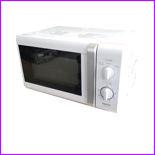 ◇山善/YAMAZEN◇電子レンジ YRB-207(W) 50Hz専用 2018年製 中古 ②