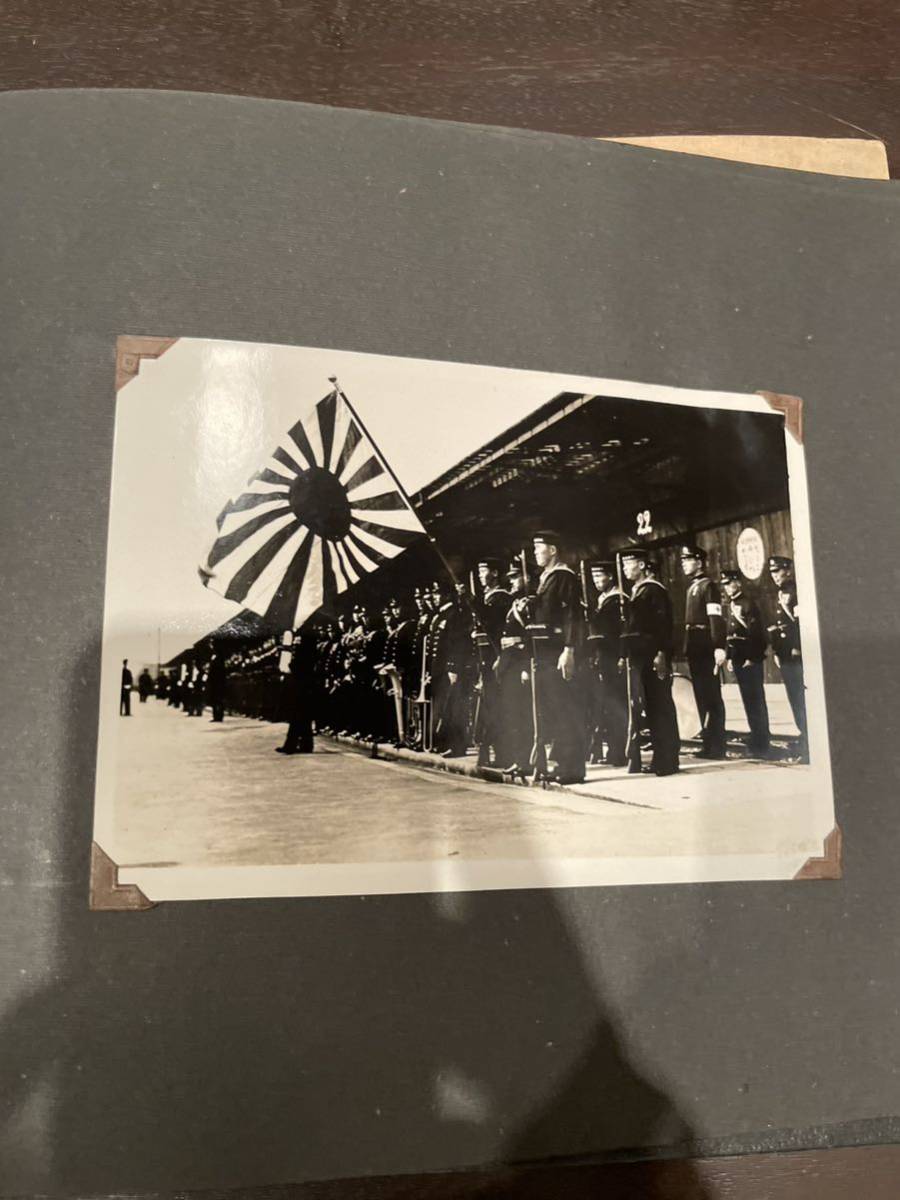 旧日本軍 アルバム 日本軍 海軍 写真集 26枚入り その他 古写真 戦前