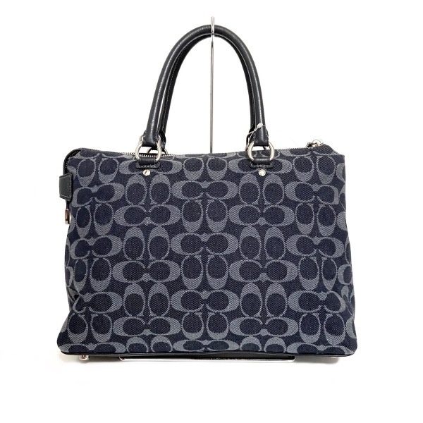 コーチ COACH ハンドバッグ F44708 ラグジュアリーシグネチャーデニム 