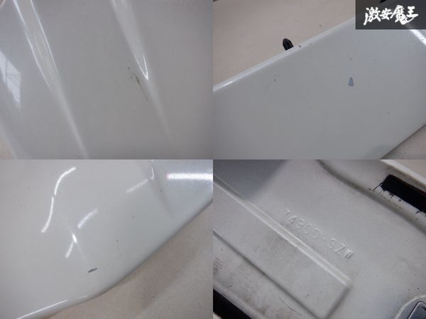ホンダ純正 RK5 RK6 ステップワゴン スパーダZ 前期 リアウイング リアスポイラー NH788P ホワイトオーキッドパール 74900-SZW 棚2H2