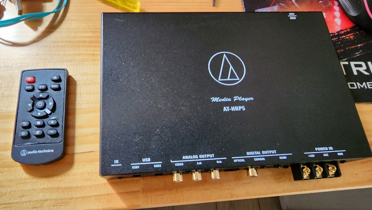 AT-HRP5 Audio-Technica 車載メディアプレーヤー ハイレゾ AT-HRP5