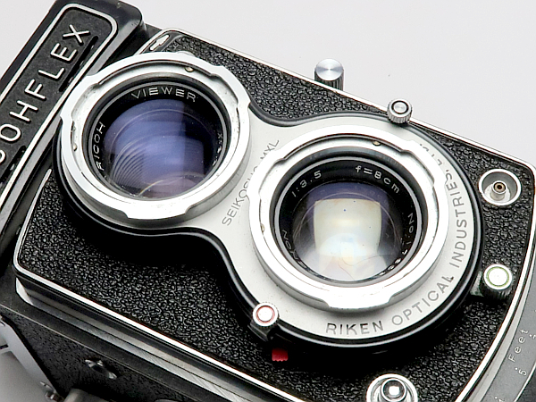 ☆国産、リコーフレックスダイヤL、RICOHFLEX DIA L ／現状(二眼レフ  