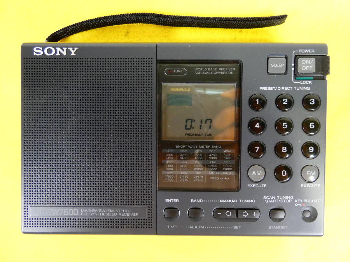 SONY ICF-SW7600G ワールドバンド受信機 【公式通販】