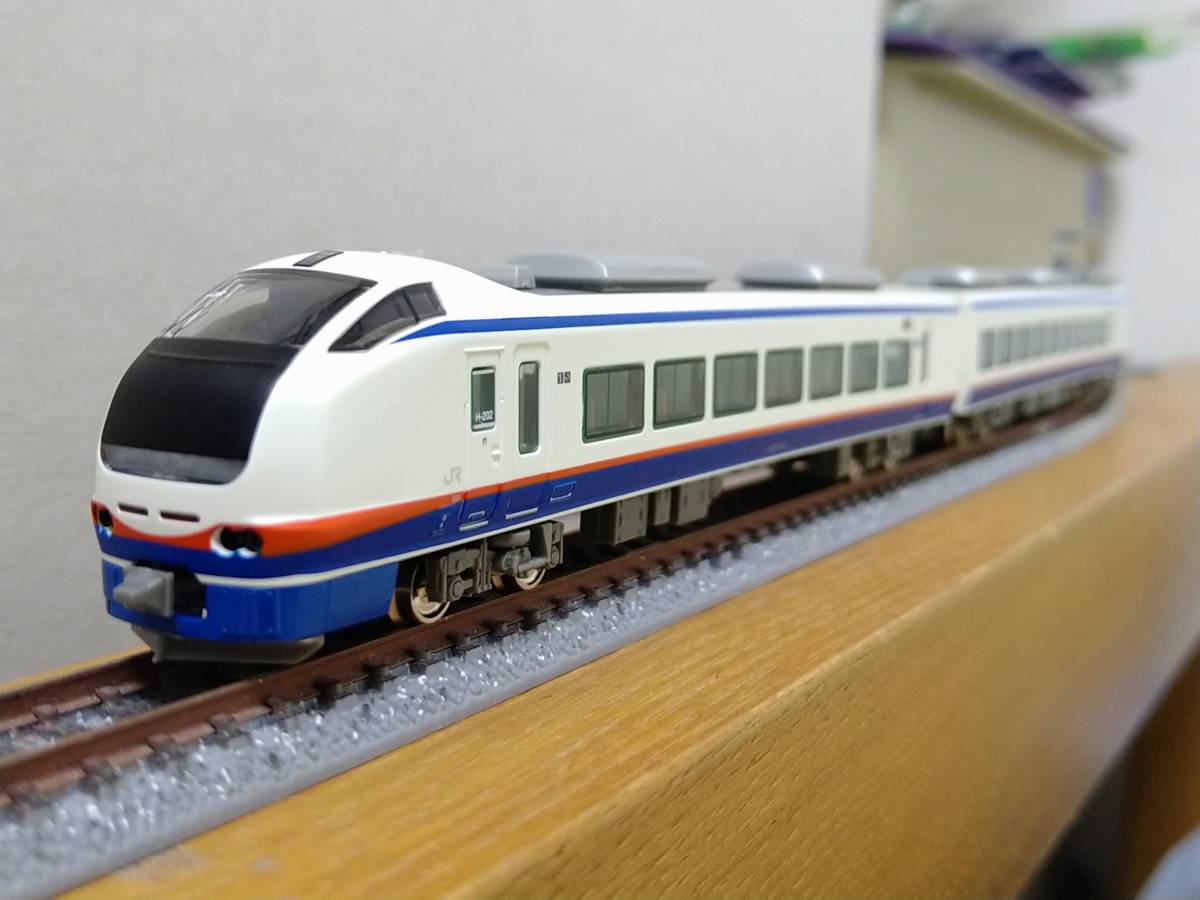 加工品 ジャンク品 グリーンマックス 30502 E653系1100番台しらゆき 1  