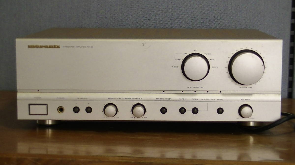 ☆marantz・マランツ・プリメインアンプ PM-50 格安で マランツ