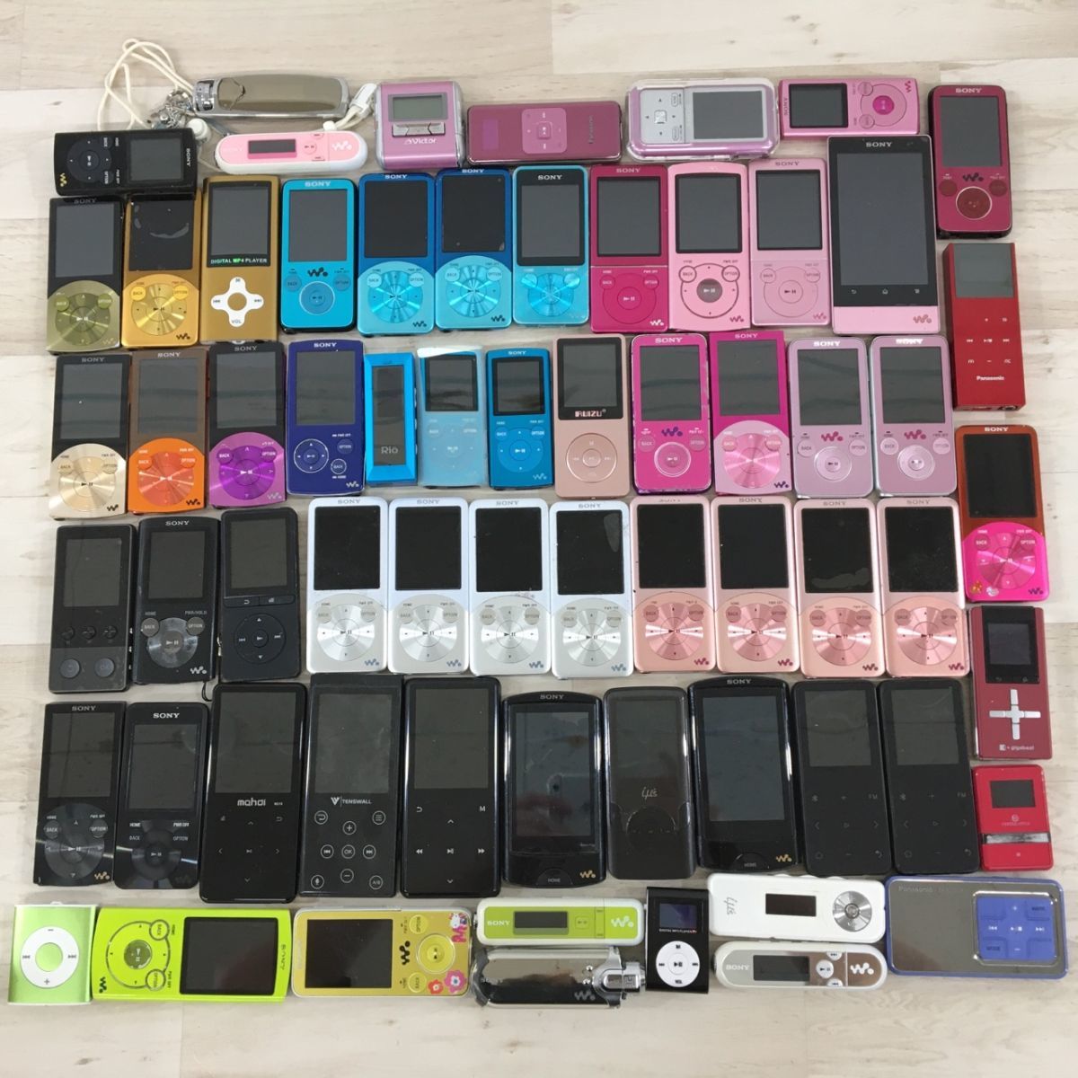 ジャンク品 携帯音楽プレイヤー 色々（ウォークマン 等） まとめて大量