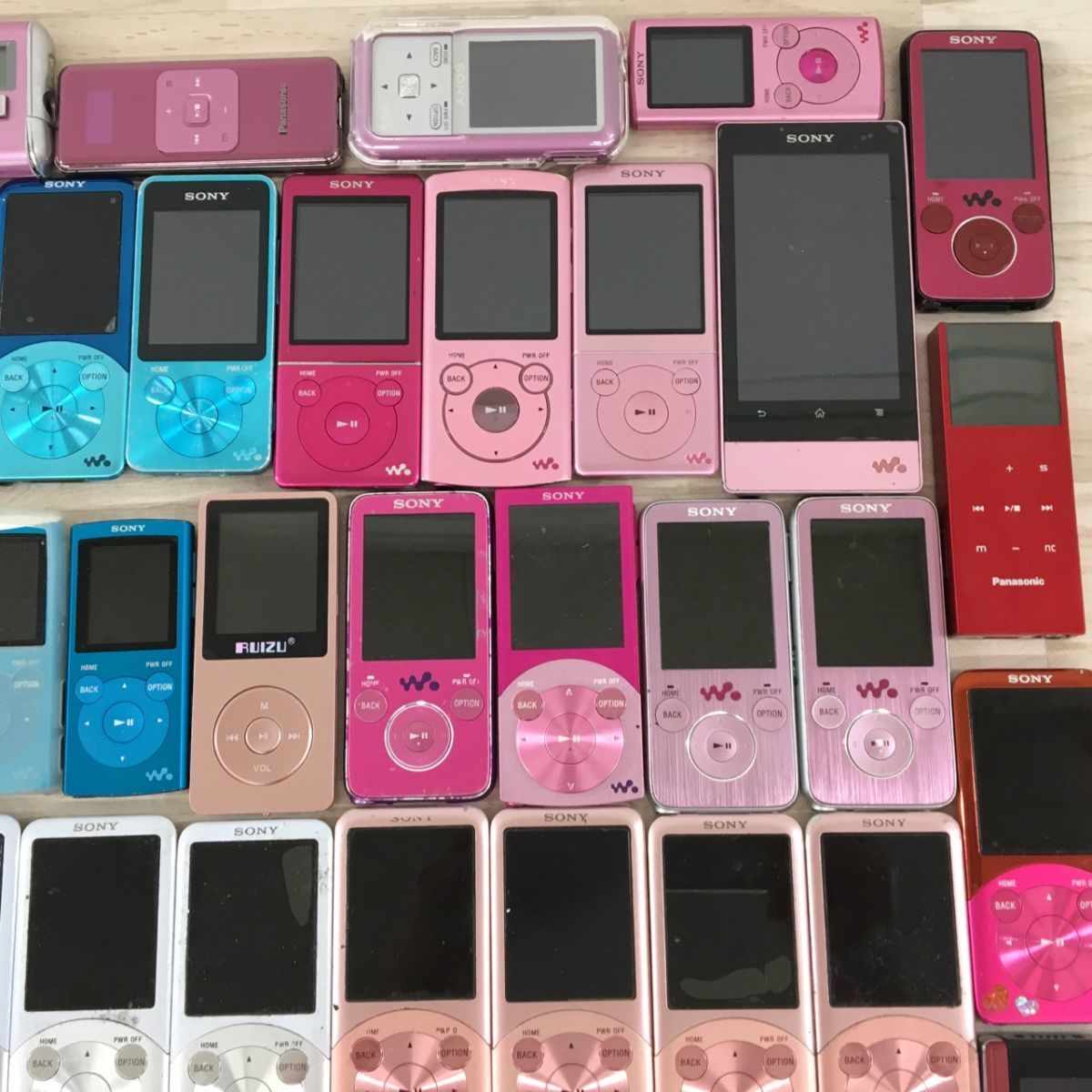 ジャンク品 携帯音楽プレイヤー 色々（ウォークマン 等） まとめて大量
