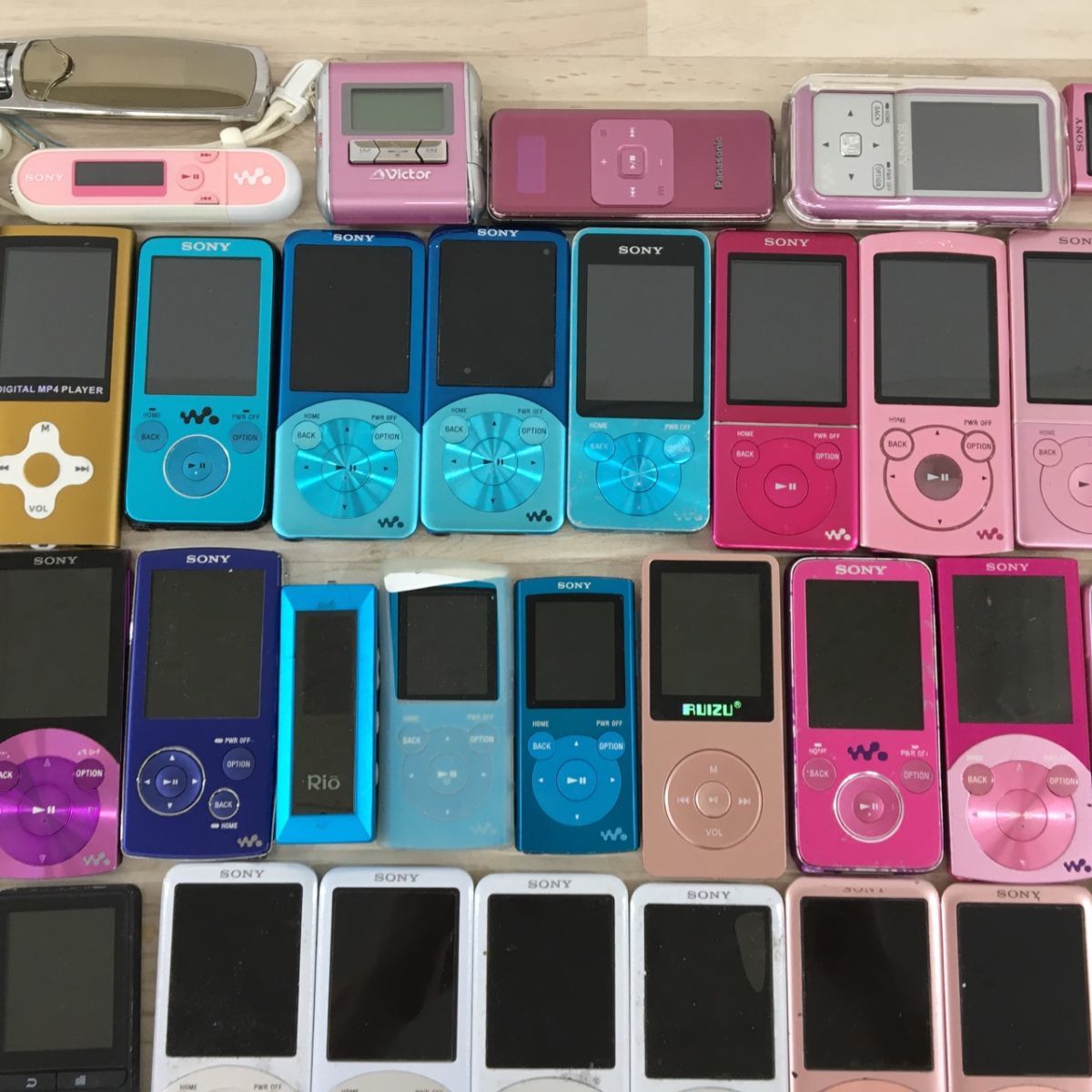 ジャンク品 携帯音楽プレイヤー 色々（ウォークマン 等） まとめて大量