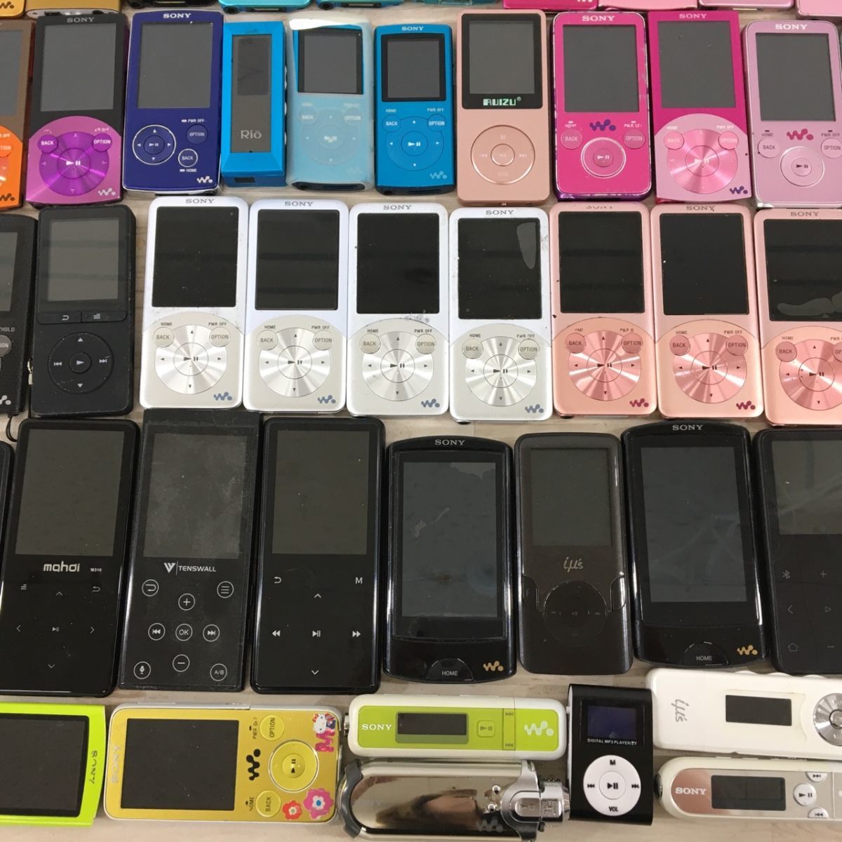 ジャンク品 携帯音楽プレイヤー 色々（ウォークマン 等） まとめて大量