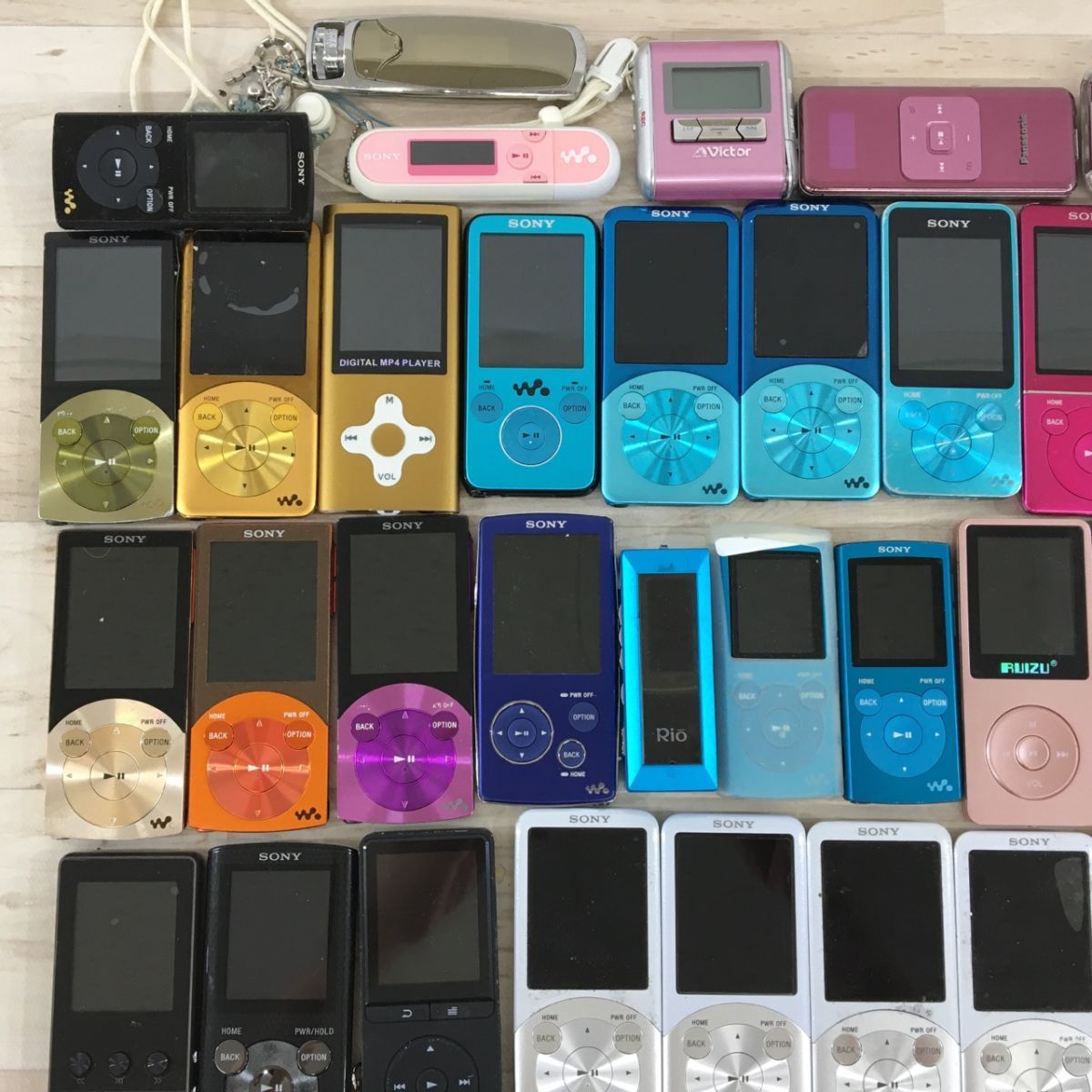 ジャンク品 携帯音楽プレイヤー 色々（ウォークマン 等） まとめて大量