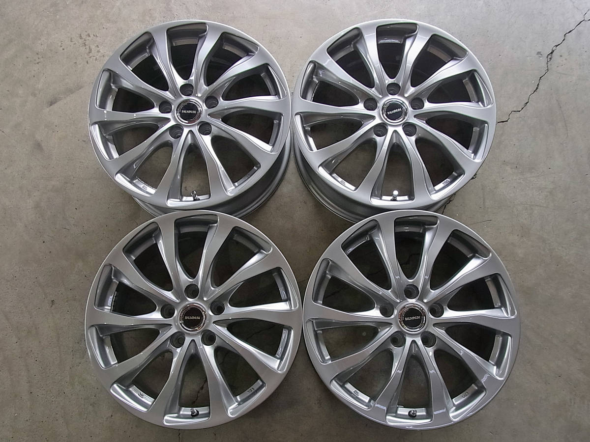 ブリヂストン BALMINUM TR10 アルミホイール 4本 17×7J +45 PCD:114.3 